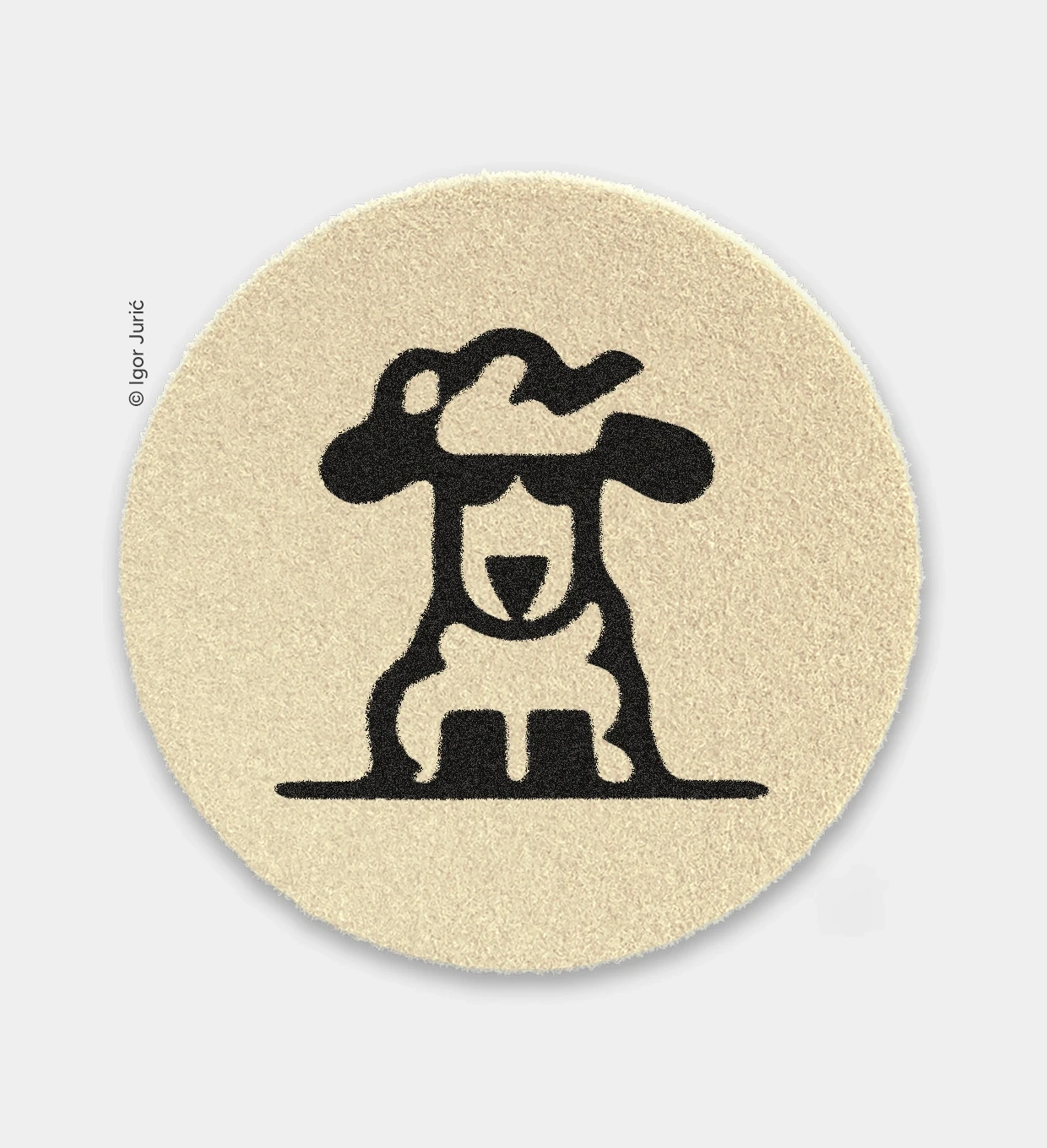 DJ Schäferhund – Veldor-Wollteppich