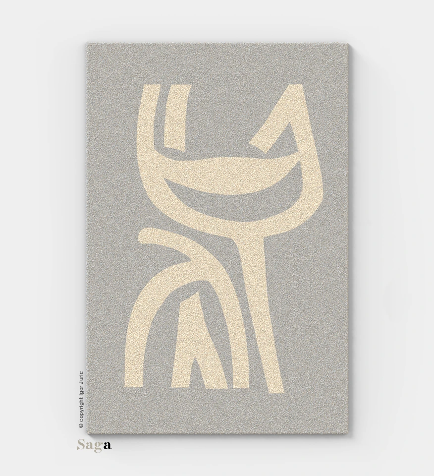 Smile Cat – Grau – Veldor-Wollteppich